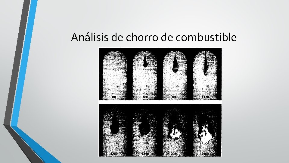 Análisis de chorro de combustible 