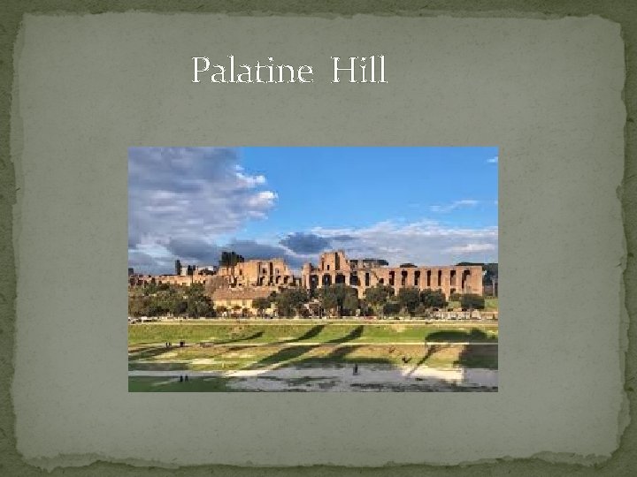 Palatine Hill 