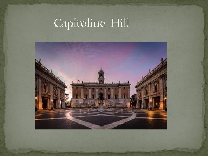 Capitoline Hill 