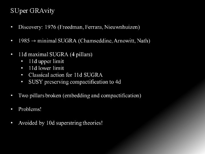 SUper GRAvity 