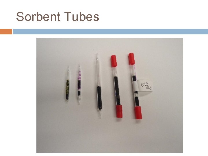 Sorbent Tubes 