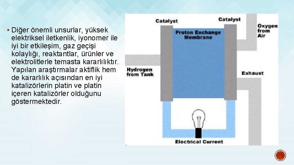§ Diğer önemli unsurlar, yüksek elektriksel iletkenlik, iyonomer ile iyi bir etkileşim, gaz geçişi § Diğer önemli unsurlar, yüksek elektriksel iletkenlik, iyonomer ile iyi bir etkileşim, gaz geçişi