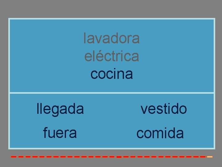 lavadora eléctrica cocina llegada vestido fuera comida 