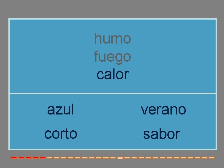 humo fuego calor azul verano corto sabor 