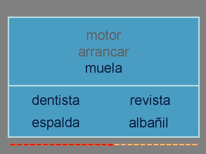 motor arrancar muela dentista revista espalda albañil 