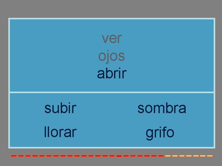 ver ojos abrir subir sombra llorar grifo 