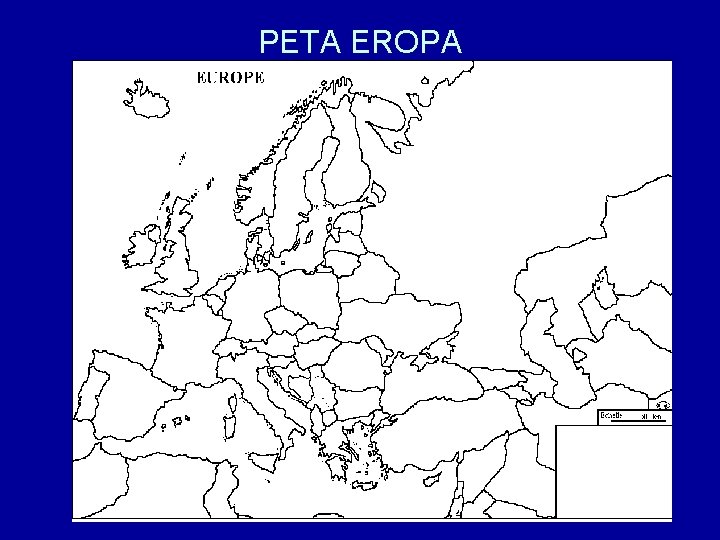 PETA EROPA 