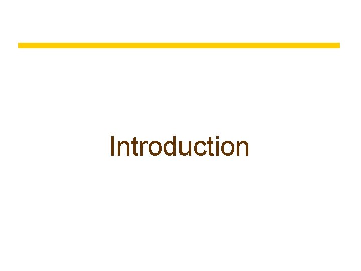 Introduction 