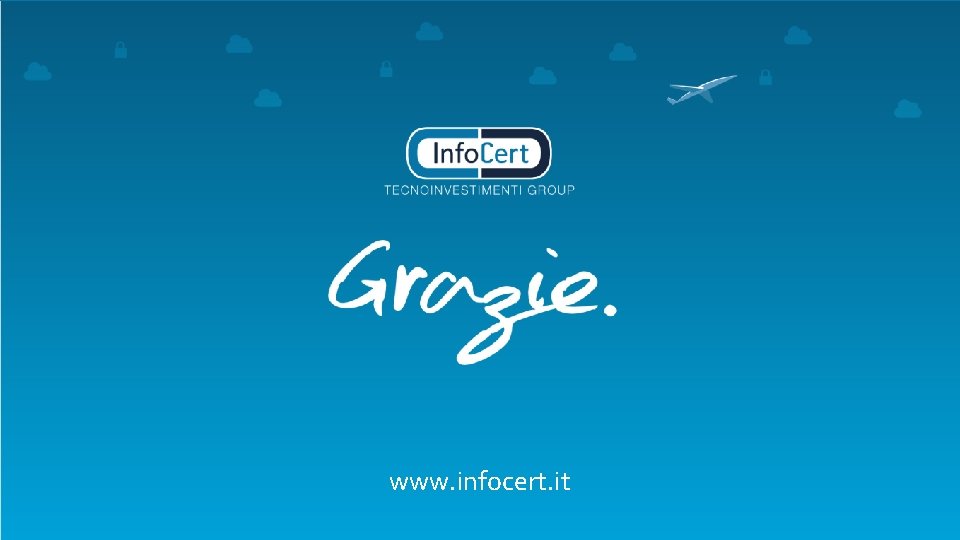 www. infocert. it INFORMATION COPYRIGHT © INFOCERT 14 14 