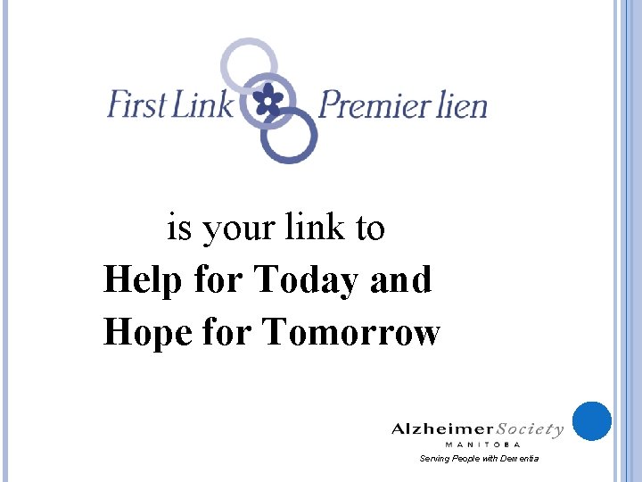 is your link to Help for Today and Hope for Tomorrow Serving People with