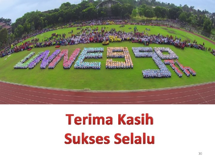 Terima Kasih Sukses Selalu 30 