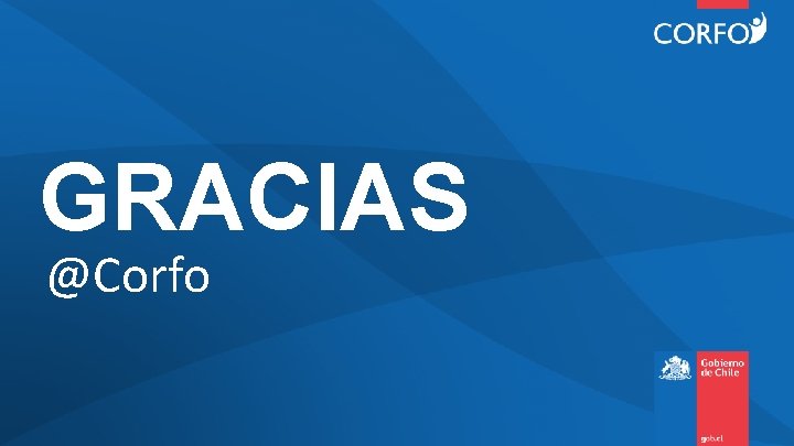 GRACIAS @Corfo 