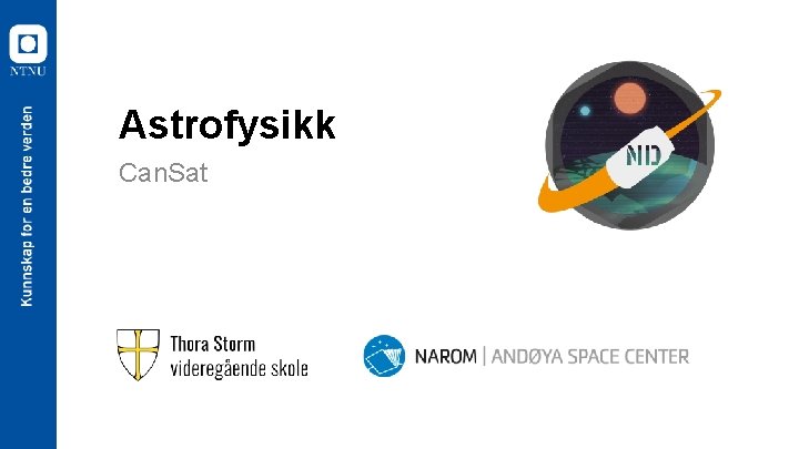 Astrofysikk Can. Sat 
