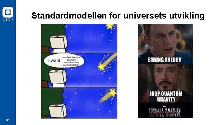 Standardmodellen for universets utvikling 64 