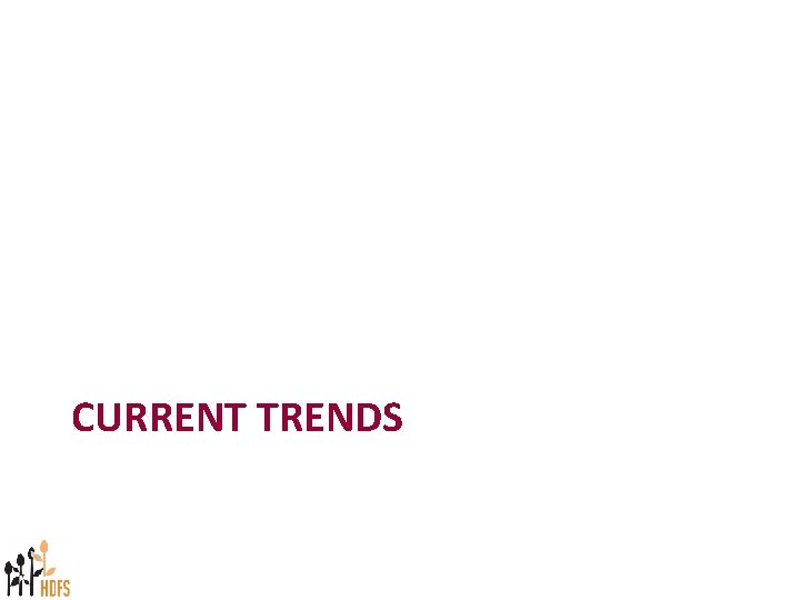 CURRENT TRENDS 
