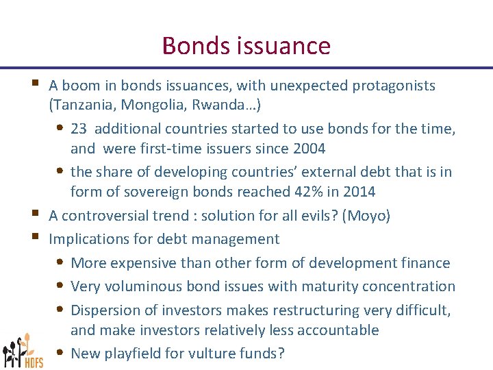 Bonds issuance § § § A boom in bonds issuances, with unexpected protagonists (Tanzania,