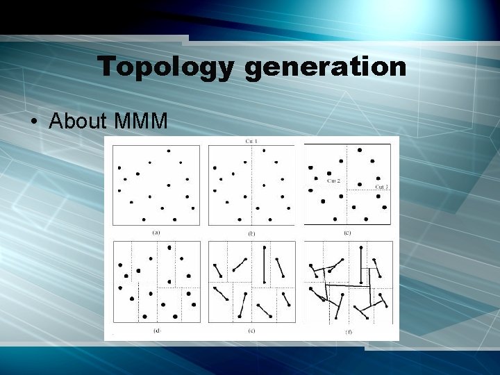 Topology generation • About MMM 