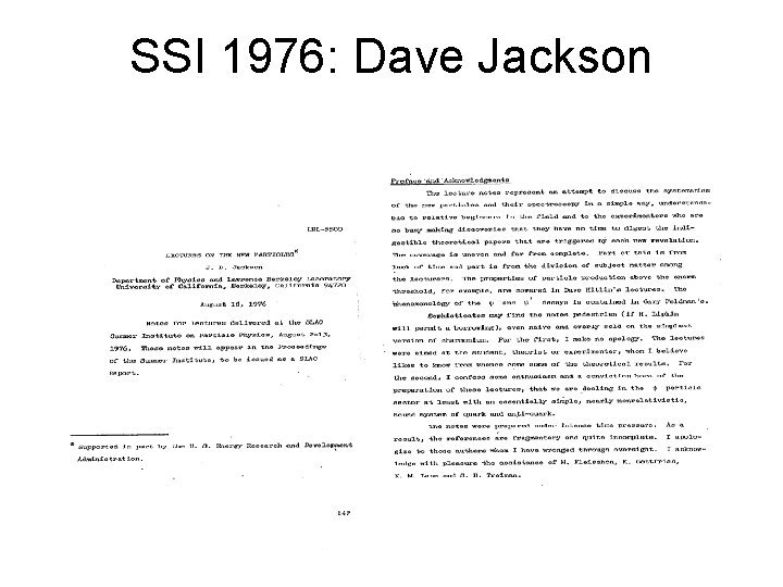 SSI 1976: Dave Jackson SSI 1976: Dave Jackson