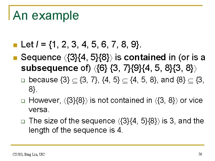 Chapter 2 Association Rules Sequential Patterns Road map