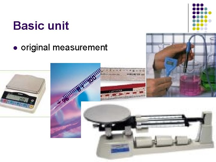 Basic unit l original measurement 41 