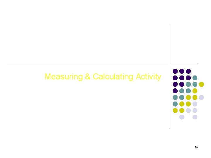 Measuring & Calculating Activity 52 
