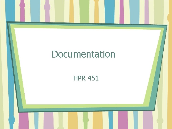 Documentation HPR 451 