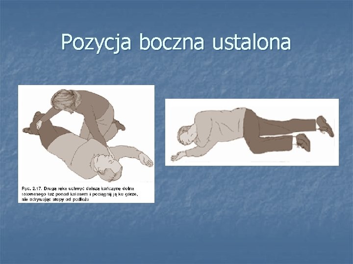 Pozycja boczna ustalona Pozycja boczna ustalona