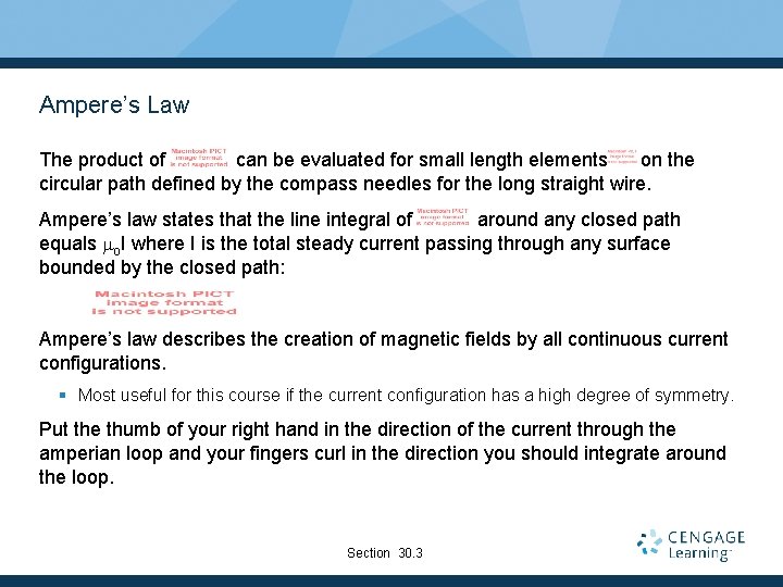 Ampere’s Law The product of can be evaluated for small length elements on the