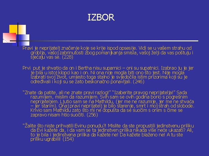 IZBOR Pravi je neprijatelj značenje koje se krije ispod opsesije. Vidi se u vašem IZBOR Pravi je neprijatelj značenje koje se krije ispod opsesije. Vidi se u vašem