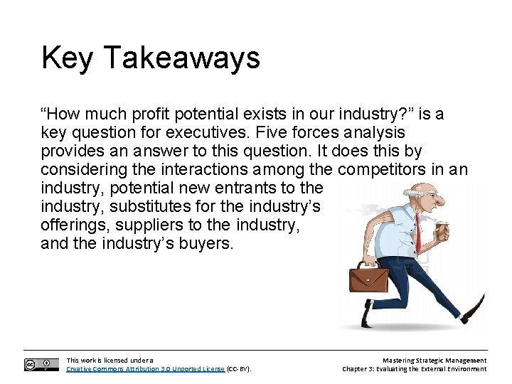 Key Takeaways “How much profit potential exists in our industry? ” is a key