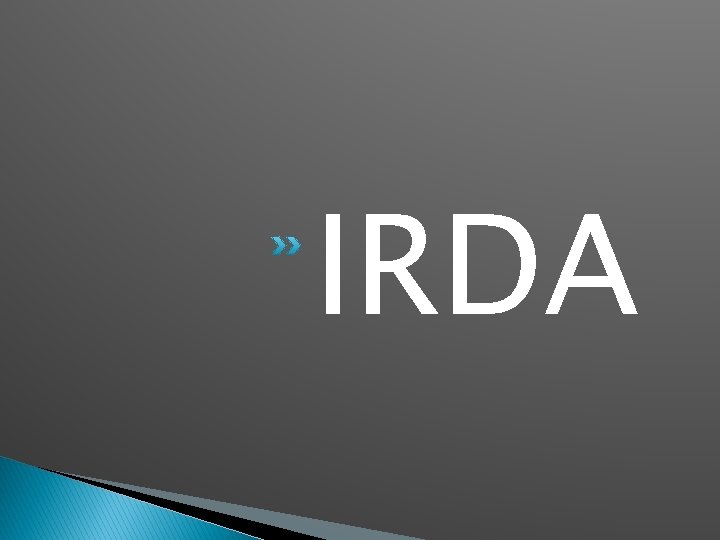 IRDA 