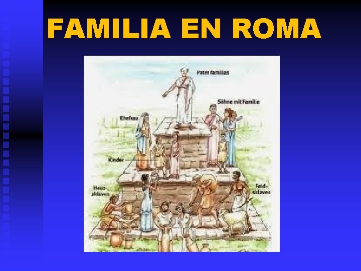 FAMILIA EN ROMA 
