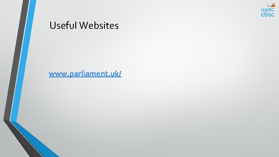 Useful Websites www. parliament. uk/ 