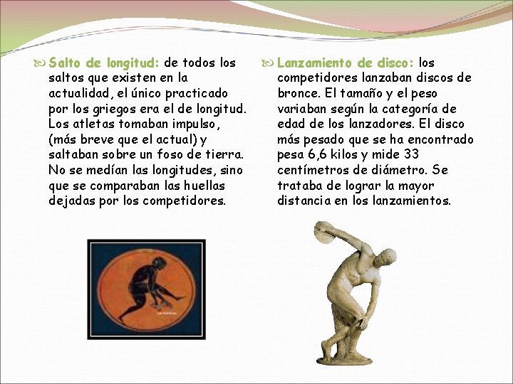  Salto de longitud: de todos los saltos que existen en la actualidad, el