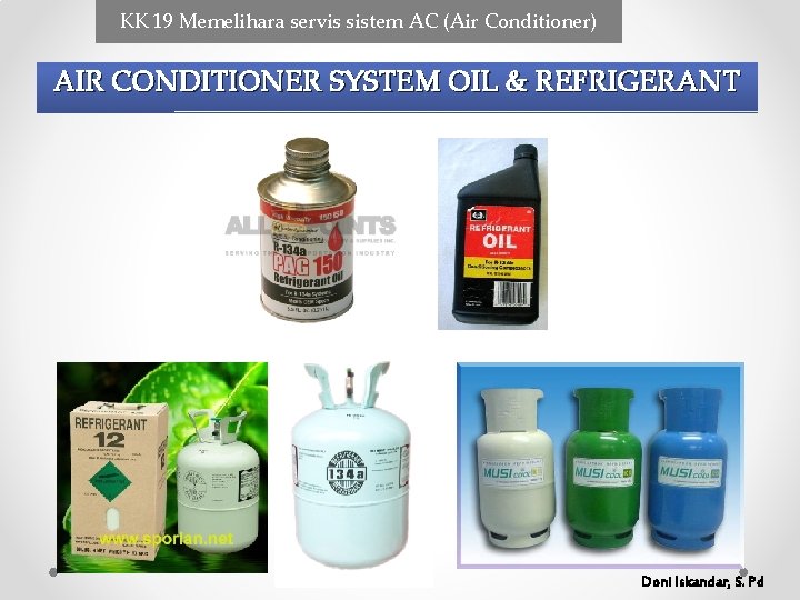 KK 19 Memelihara servis sistem AC (Air Conditioner) AIR CONDITIONER SYSTEM OIL & REFRIGERANT KK 19 Memelihara servis sistem AC (Air Conditioner) AIR CONDITIONER SYSTEM OIL & REFRIGERANT