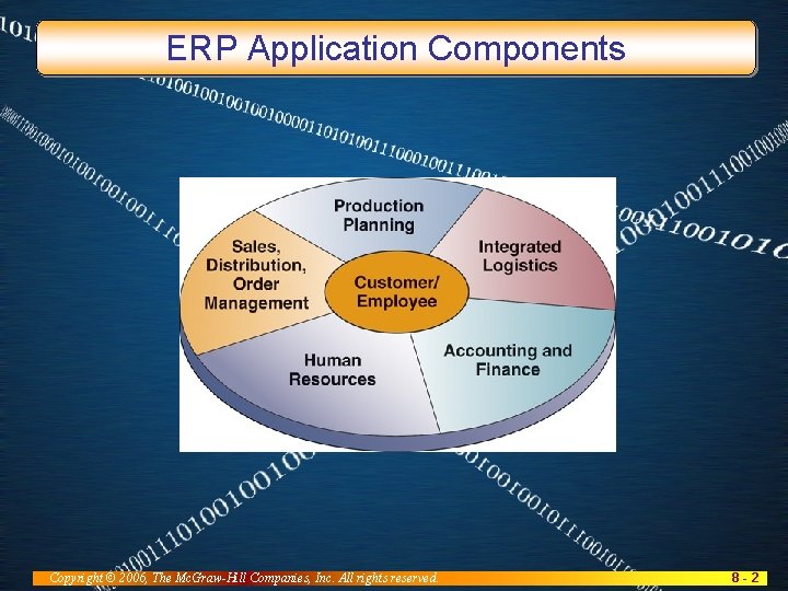 ERP Application Components Copyright © 2006, The Mc. Graw-Hill Companies, Inc. All rights reserved.