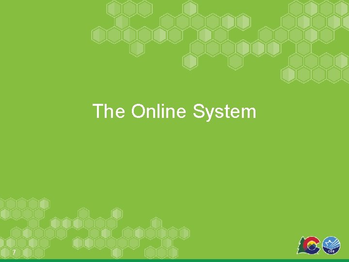 The Online System 7 