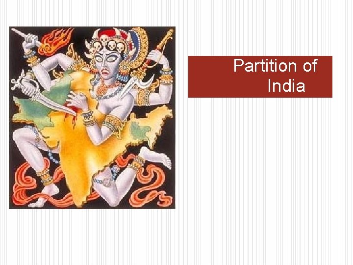 Partition of India 