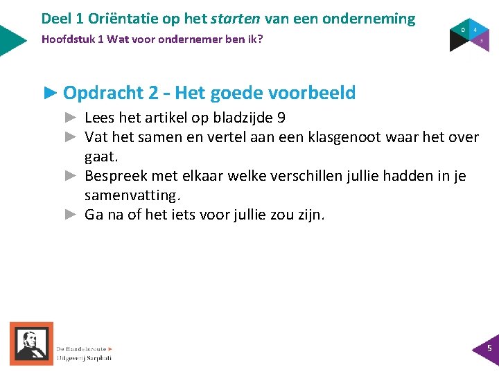Deel 1 Oriëntatie op het starten van een onderneming Hoofdstuk 1 Wat voor ondernemer Deel 1 Oriëntatie op het starten van een onderneming Hoofdstuk 1 Wat voor ondernemer
