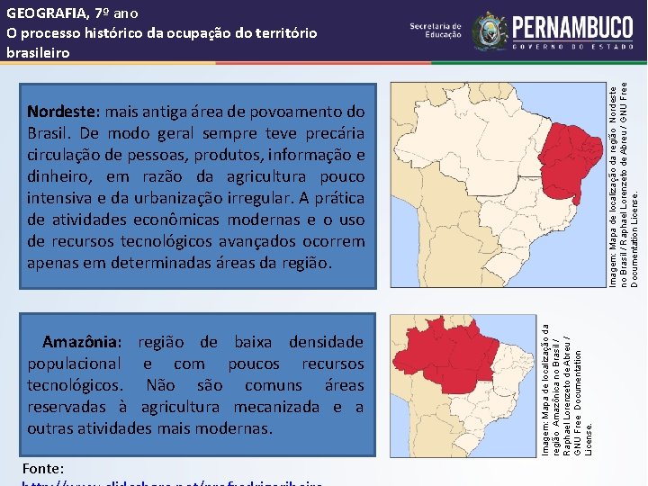 Imagem: Mapa de localização da região Nordeste no Brasil / Raphael Lorenzeto de Abreu