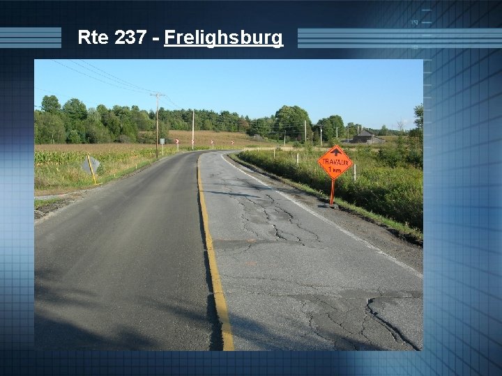 Rte 237 - Frelighsburg 