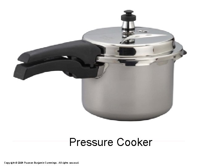 Pressure Cooker Copyright © 2006 Pearson Benjamin Cummings. All rights reserved. 