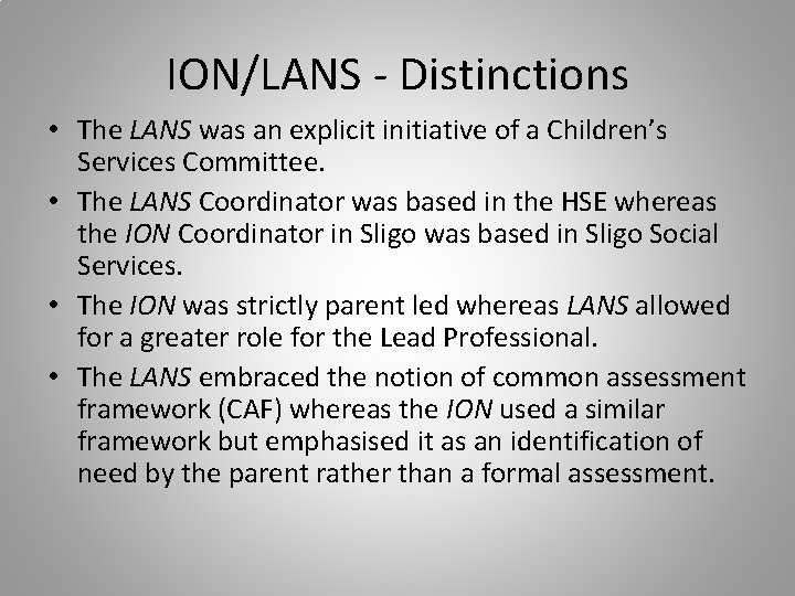 Interfacing informal and formal help systems A critical