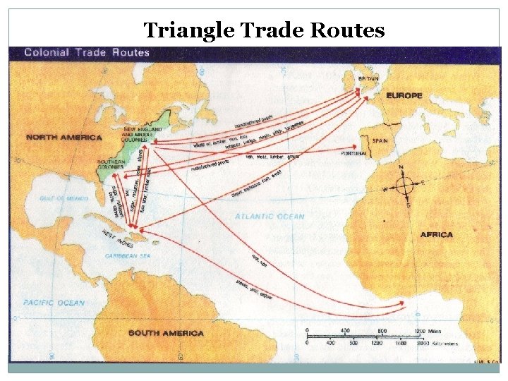 Triangle Trade Routes 