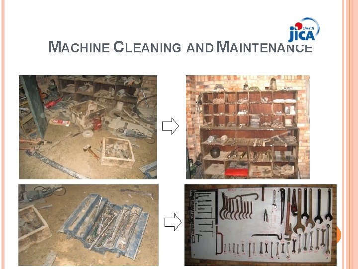 MACHINE CLEANING AND MAINTENANCE 