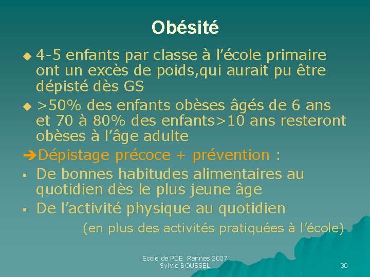 Obésité 4 -5 enfants par classe à l’école primaire ont un excès de poids, Obésité 4 -5 enfants par classe à l’école primaire ont un excès de poids,