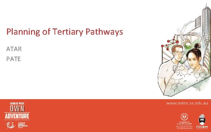 Planning of Tertiary Pathways ATAR PATE 