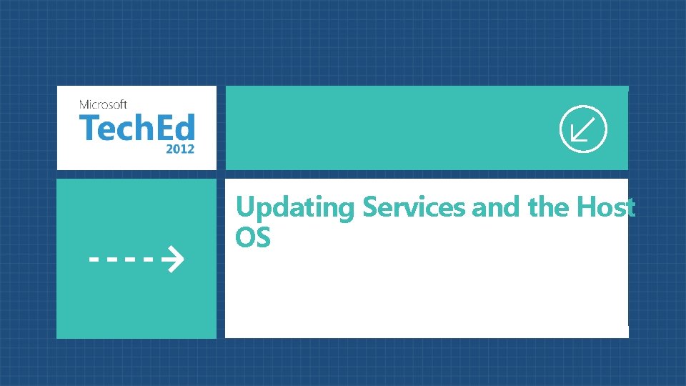 Updating Services and the Host OS 