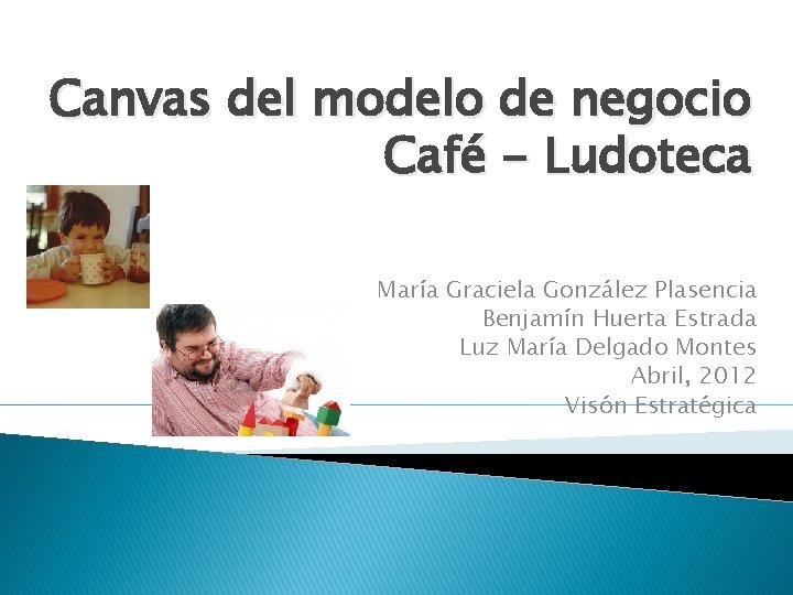Canvas del modelo de negocio Café - Ludoteca María Graciela González Plasencia Benjamín Huerta