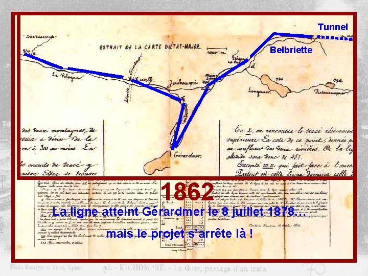 Tunnel Belbriette Mais… Projet de la ligne ÉPINAL – COLMAR à cause de la